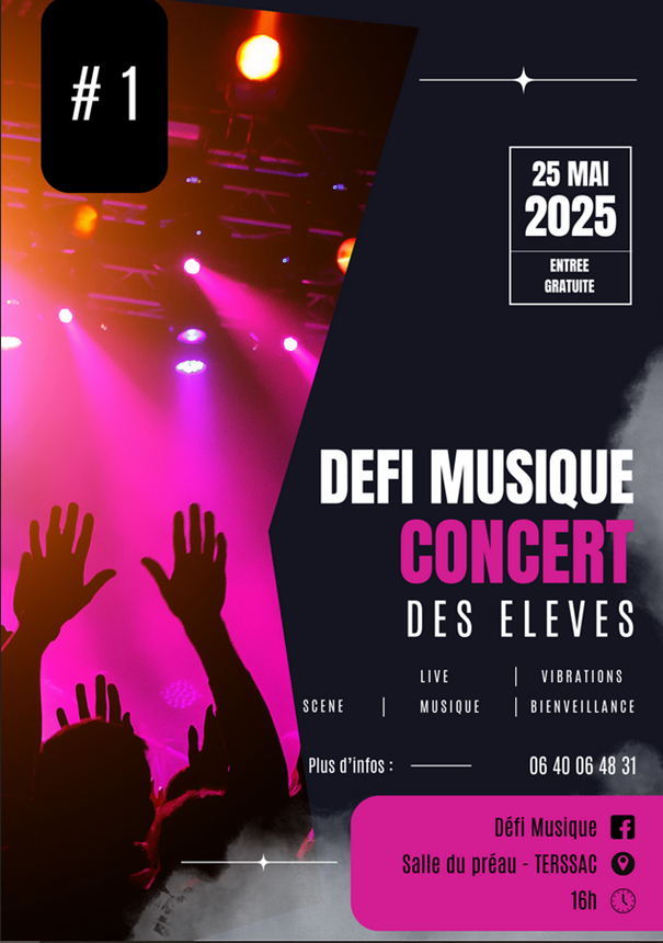 CONCERT 25 MAI 2025