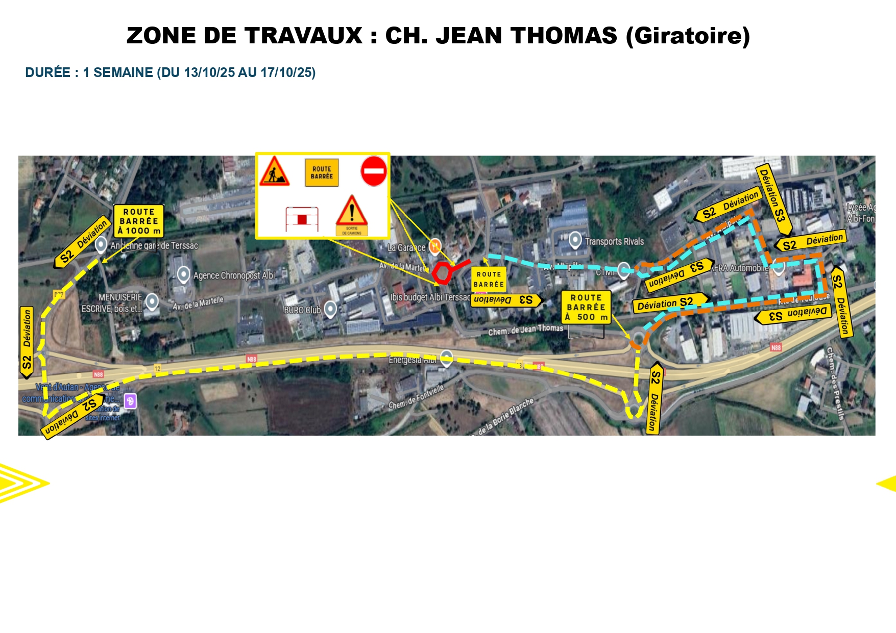 travaux Albipôle