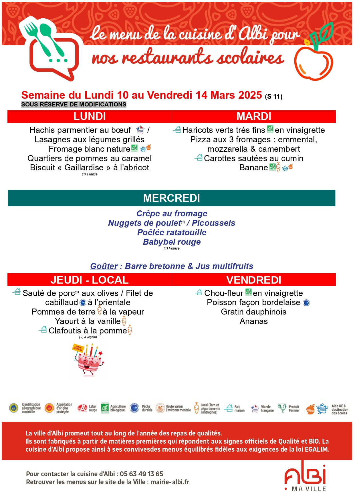 Semaine 11