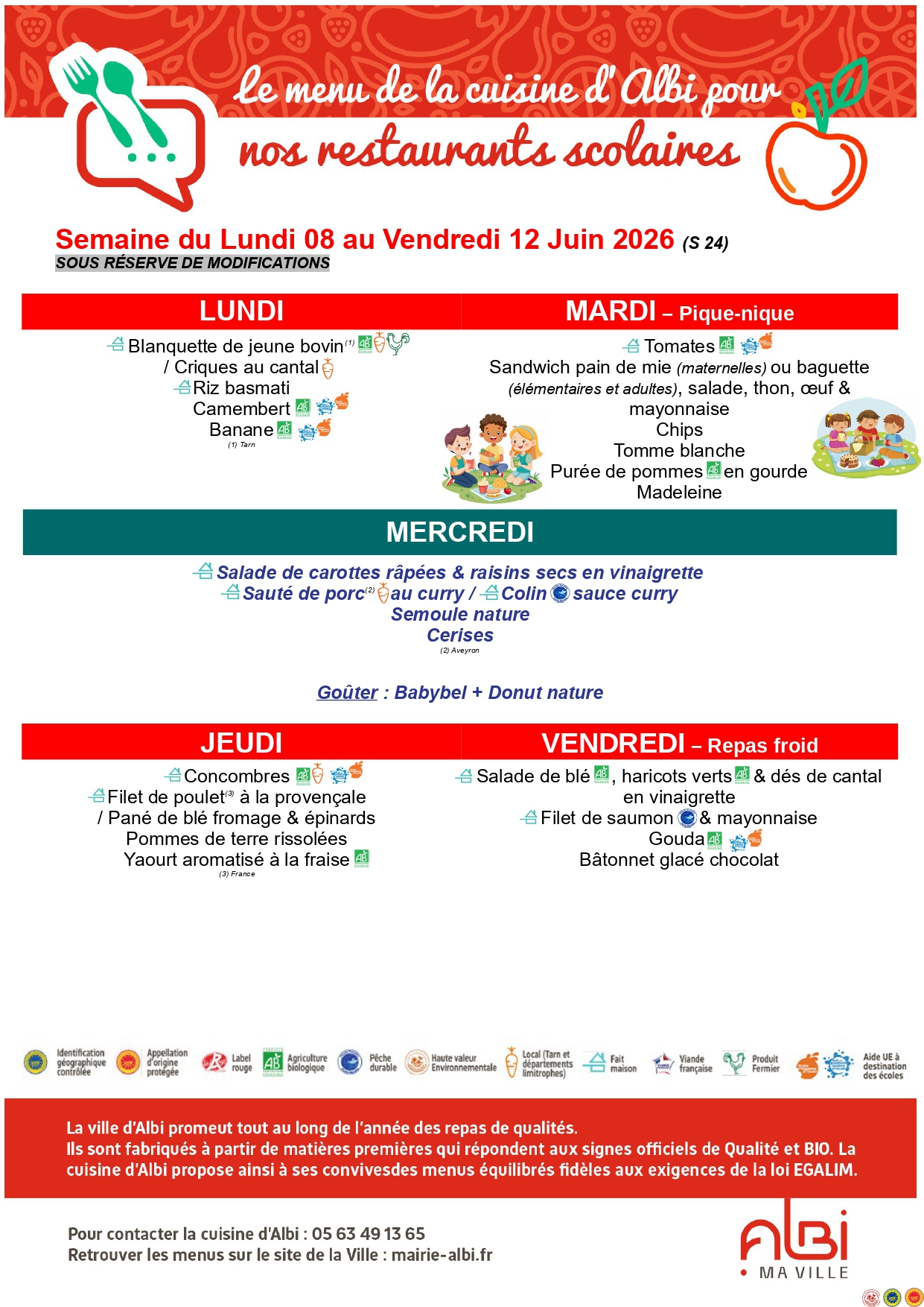 MENU CANTINE JUIN