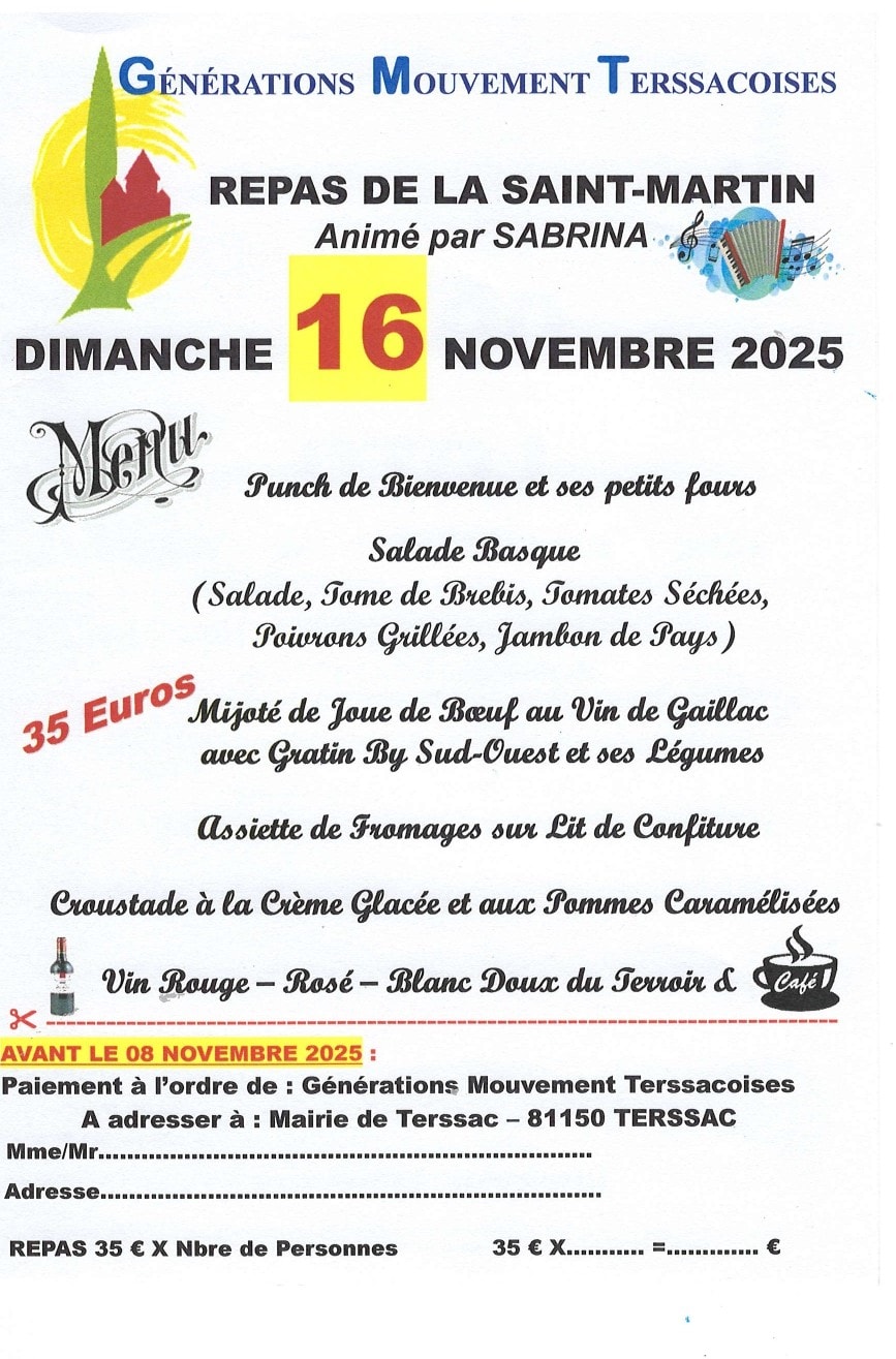 Repas de la Saint Martin