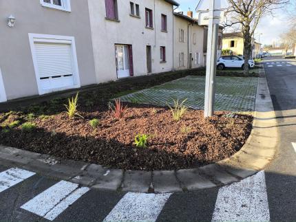 Plantation place du village